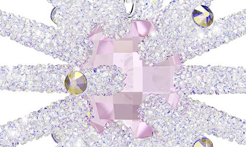 Swarovski Wicked Crystal Wand Ornament In Pink