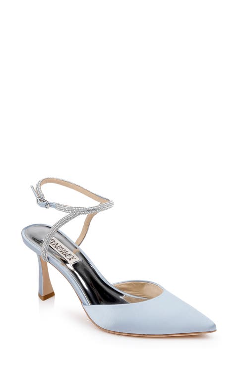 Badgley Mischka Collection Kamilah Ankle Strap Pump (Women)