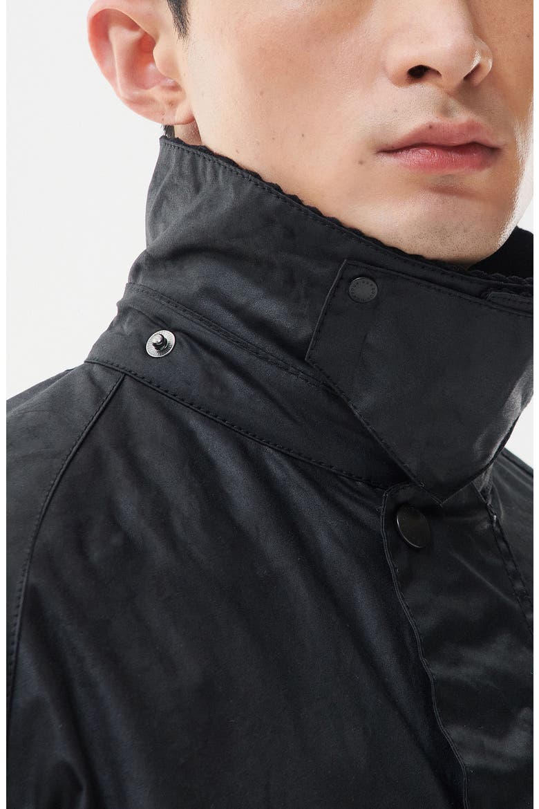 Transport Wax Jacket, Alternate, color, BLACK