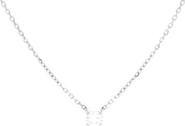 Pre-Owned Cartier 1895 Solitaire Necklace 18K White Gold with RBC Diamond D/VVS1 0.20CT