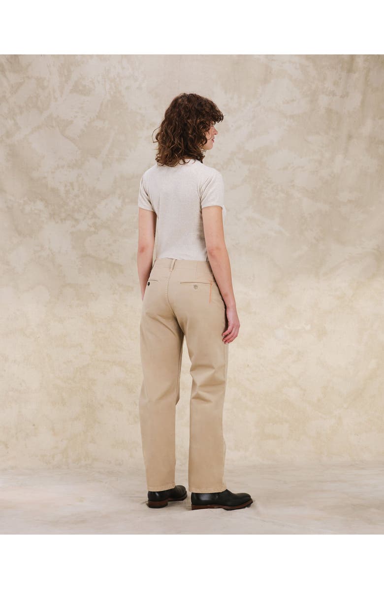 Fortela Jamiet Chino Gabardine Trousers, Alternate, color, Natural