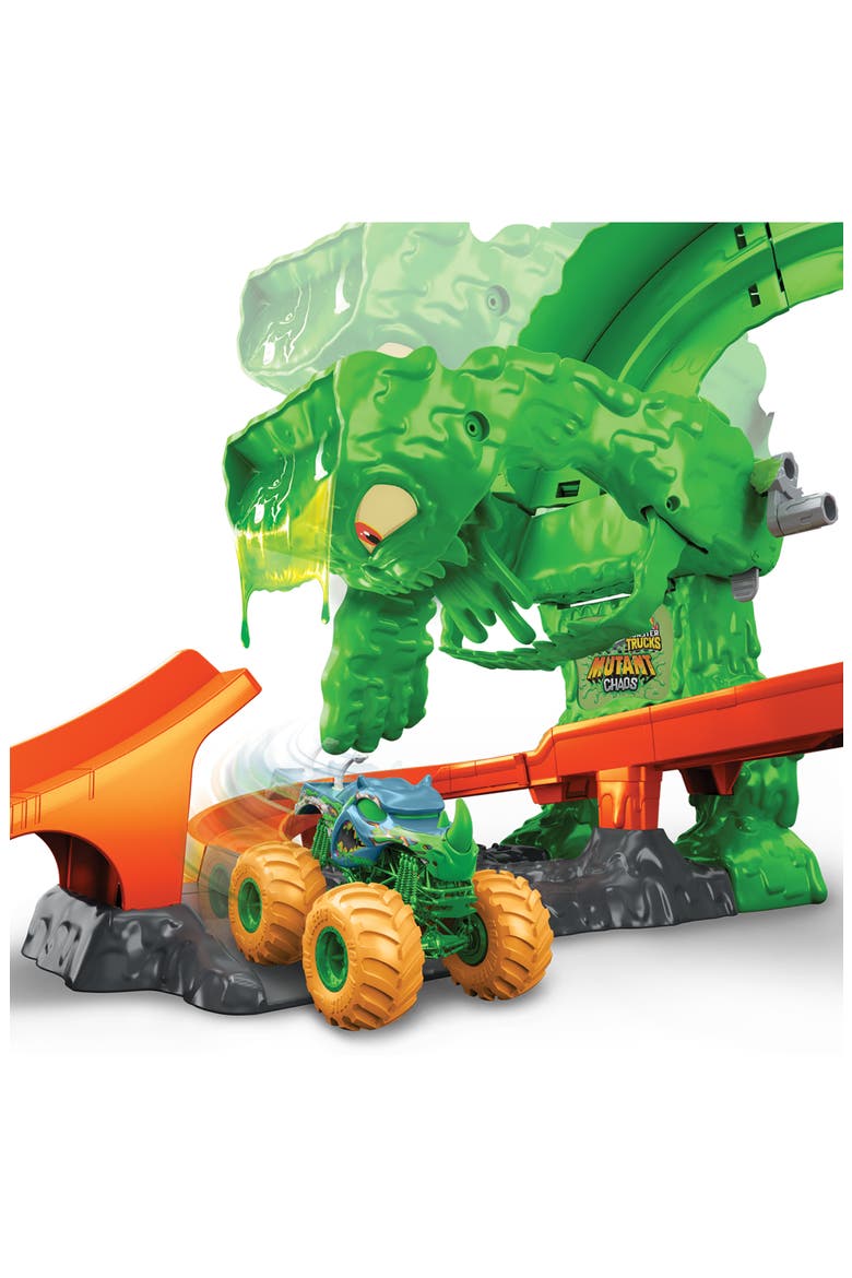 Monster Trucks Mutant Monster Takedown Playset with Toy Truck & Slime, Alternate, color, NONE