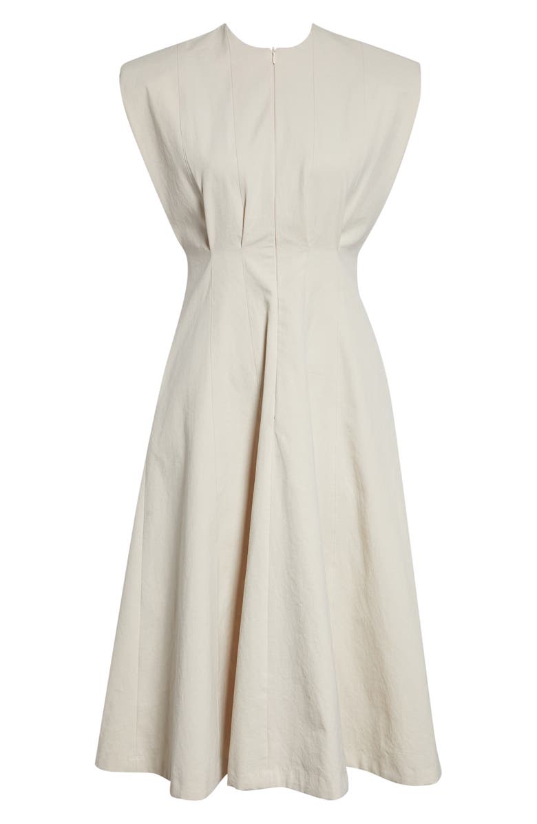 ISRAELLA KOBLA Adina Sleeveless Fit & Flare Dress, Main, color, Beige