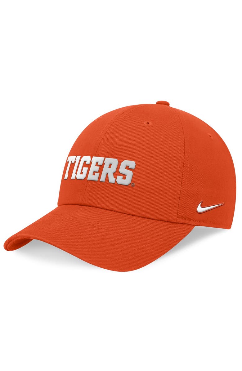 Nike Men's Nike Orange Clemson Tigers 2024 On-Field Club Adjustable Hat, Main, color, Orange