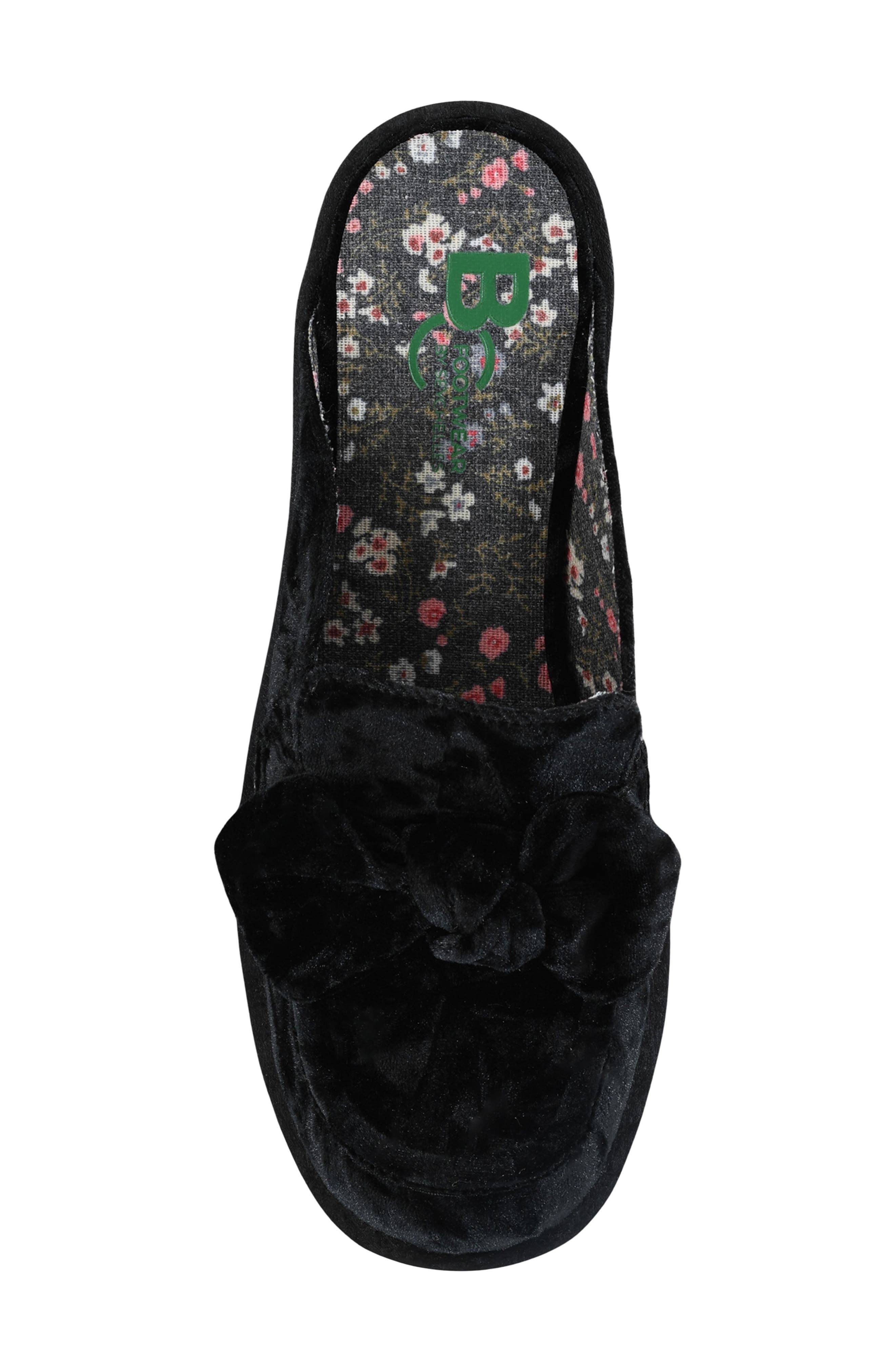 BC Footwear Flower Mule, Alternate, color, Black