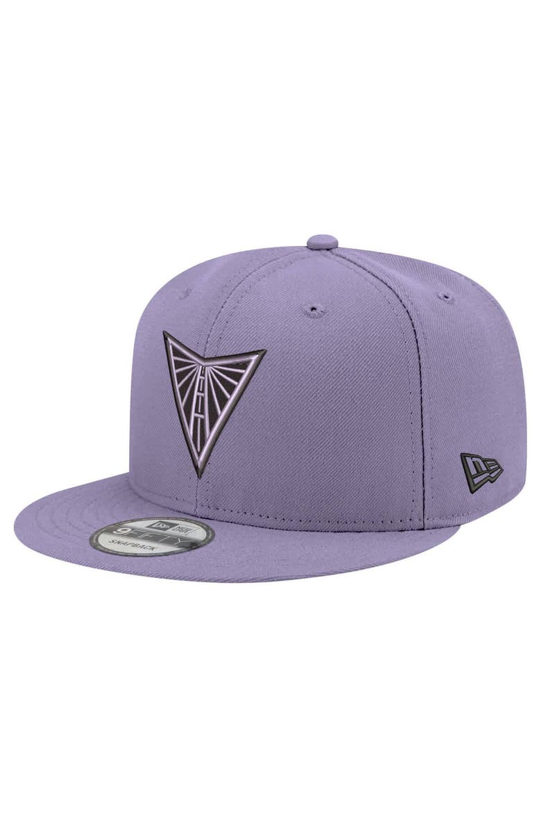 New Era Unisex New Era Violet Golden State Valkyries Logo 9FIFTY Snapback Hat, Main, color, Violet