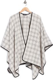 KARL LAGERFELD PARIS Tweed Shawl