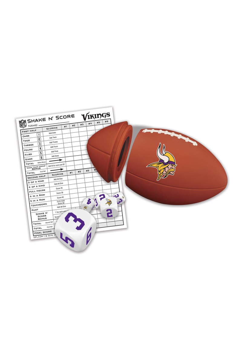 Minnesota Vikings Shake n' Score, Alternate, color, Multicolor