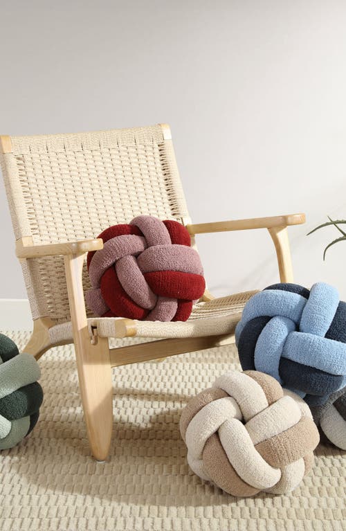 Sunday Citizen Knot Snug Accent Pillow In Neutral