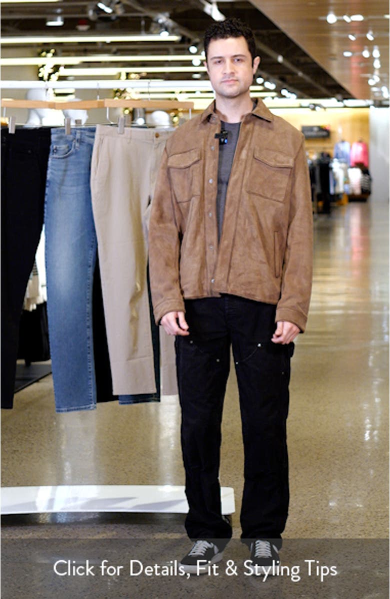 Classic Suede Shacket, sales video thumbnail