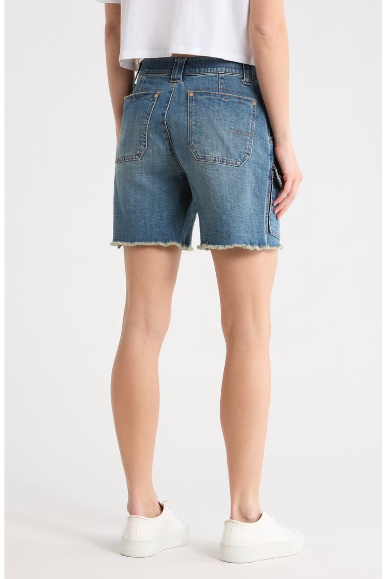 Patch Pocket Cargo Shorts, Alternate, color, MID BLUE ARTISANAL