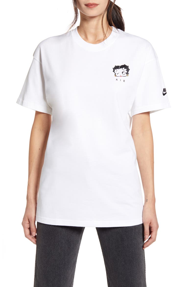 x Olivia Kim NRG Betty Boop? Tee, Main, color, WHITE