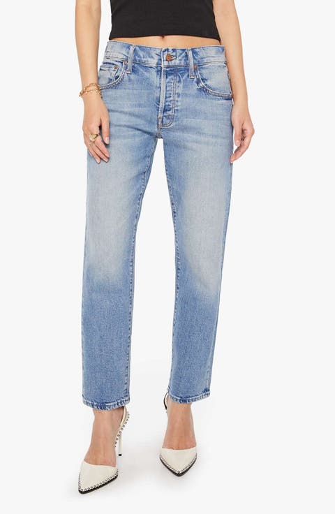 パンツ MOTHER Women Straight Pants 18881230ARGZ BLUE Women's MOTHER Pants & Leggings | Nordstrom