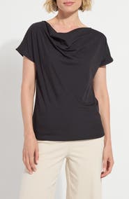 Lysse Ensley Cowl Neck Top
