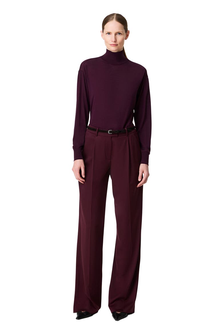 Featherweight Turtleneck, Main, color, PLUM