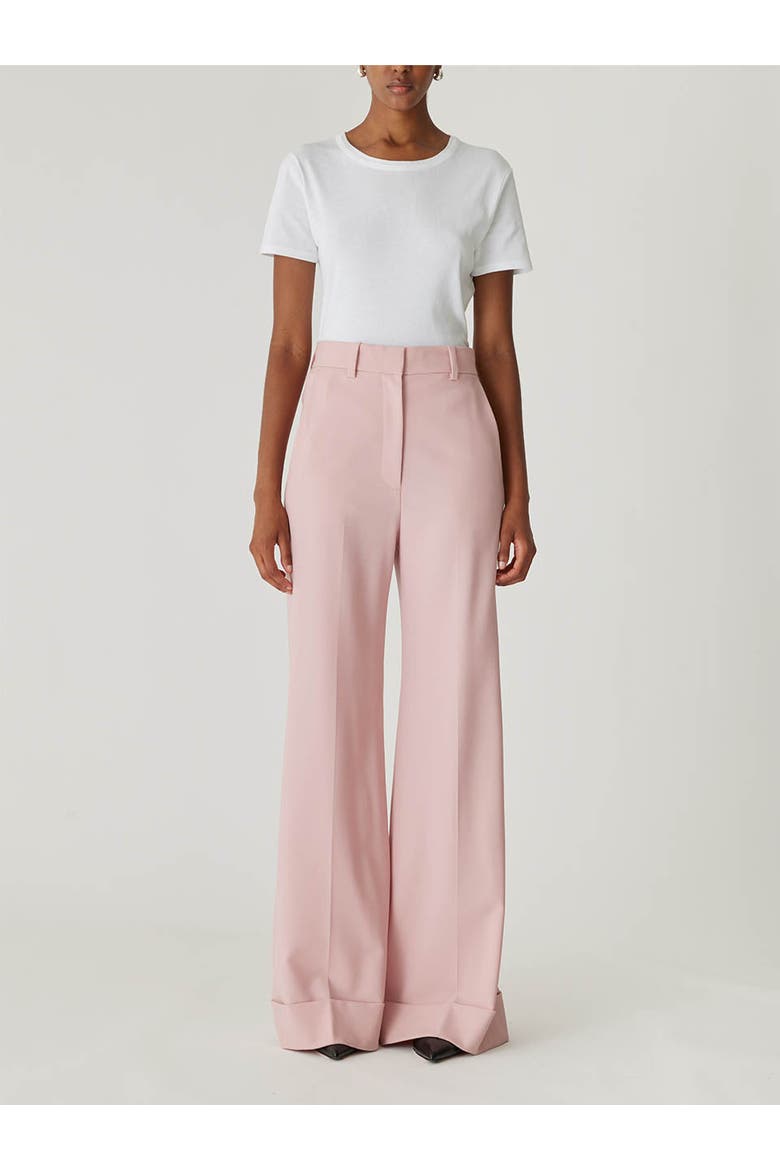 Calvary Twill Wide Leg Trouser, Main, color, CALAMINE PINK