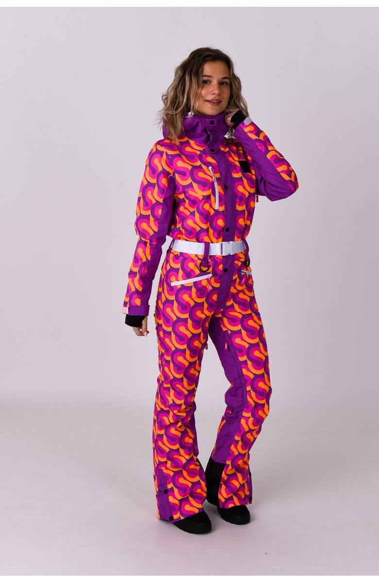 OOSC That 70's Show Women's Ski Suit, Alternate, color, Multi-Colour