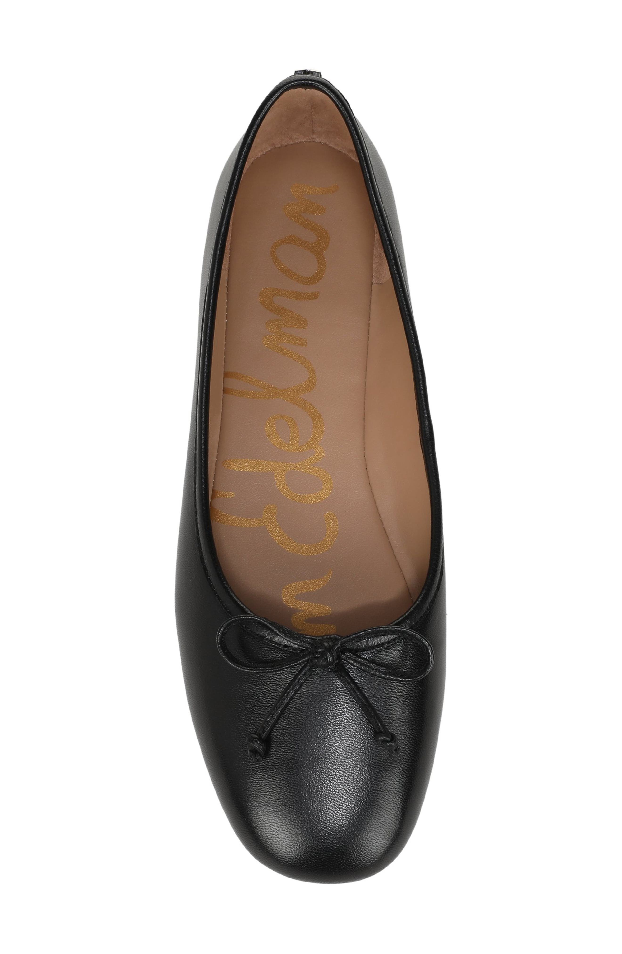 Sam Edelman Alie Ballet Flat, Alternate, color, Black