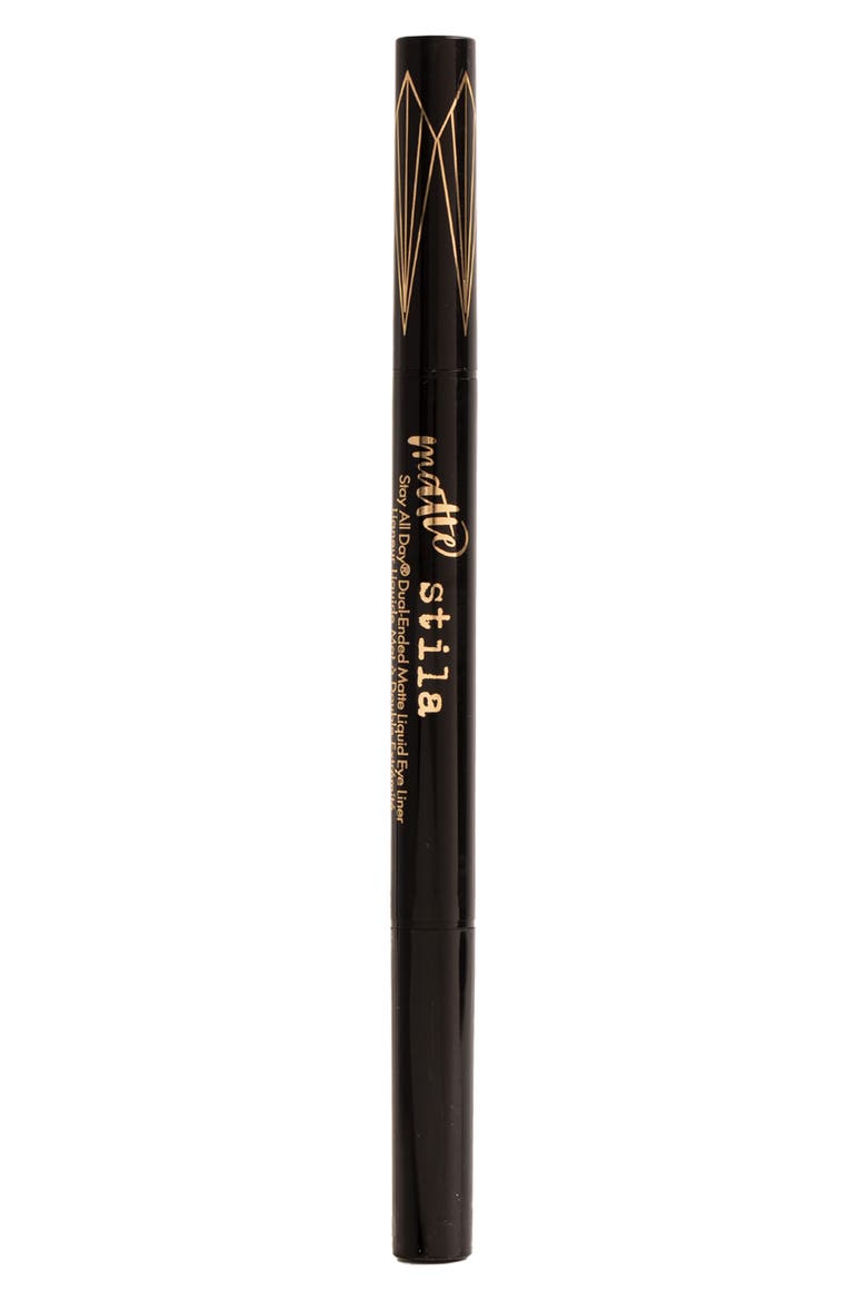 Stay All Day® Dual-Ended Matte Liquid Eye Liner, Alternate, color, BLACK