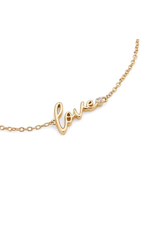 Love Script Bracelet