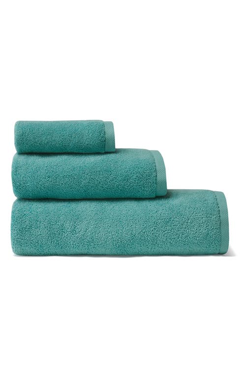 Shop Sferra Cielo Cotton Bath Sheet In Caribbean
