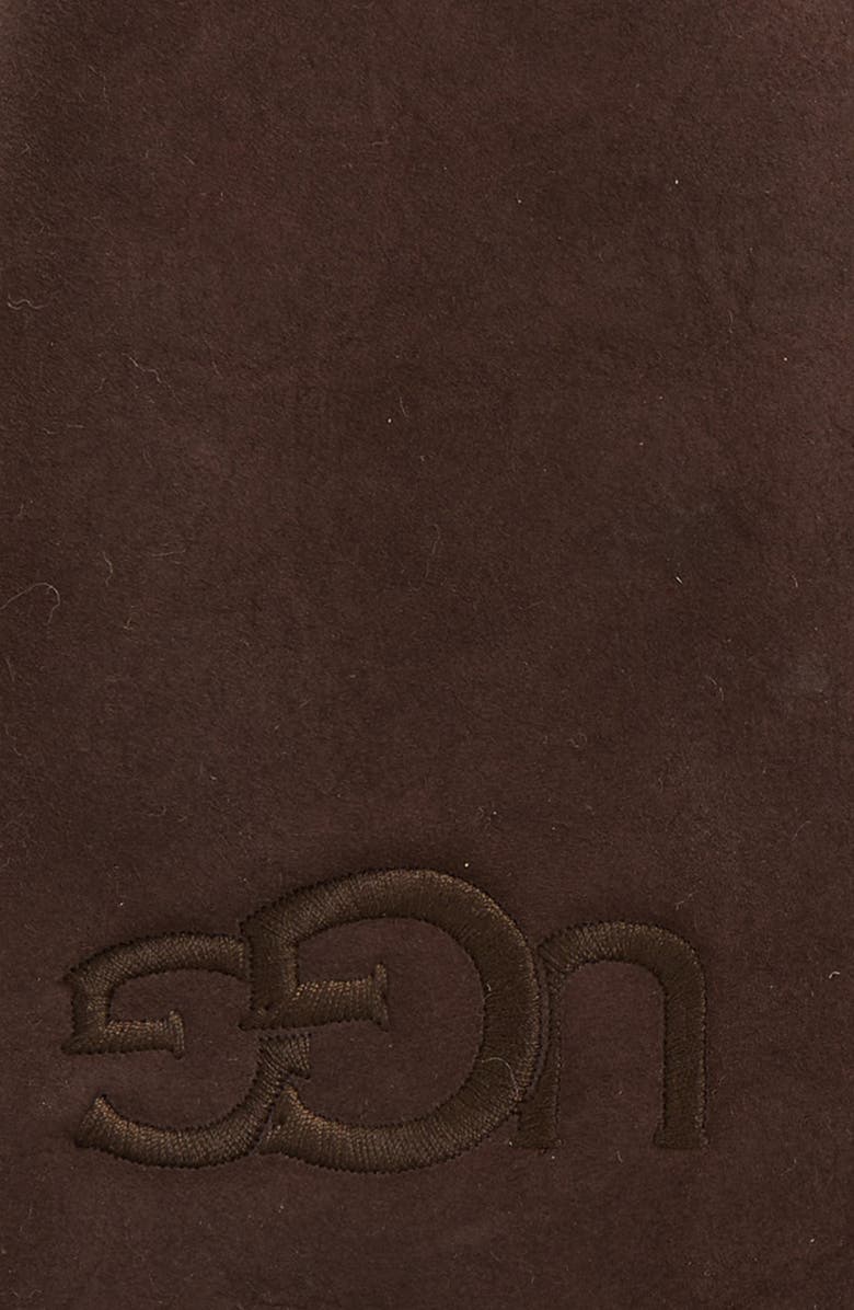 UGG<sup>®</sup> Genuine Shearling Lined Mittens, Alternate, color, Burnt Cedar