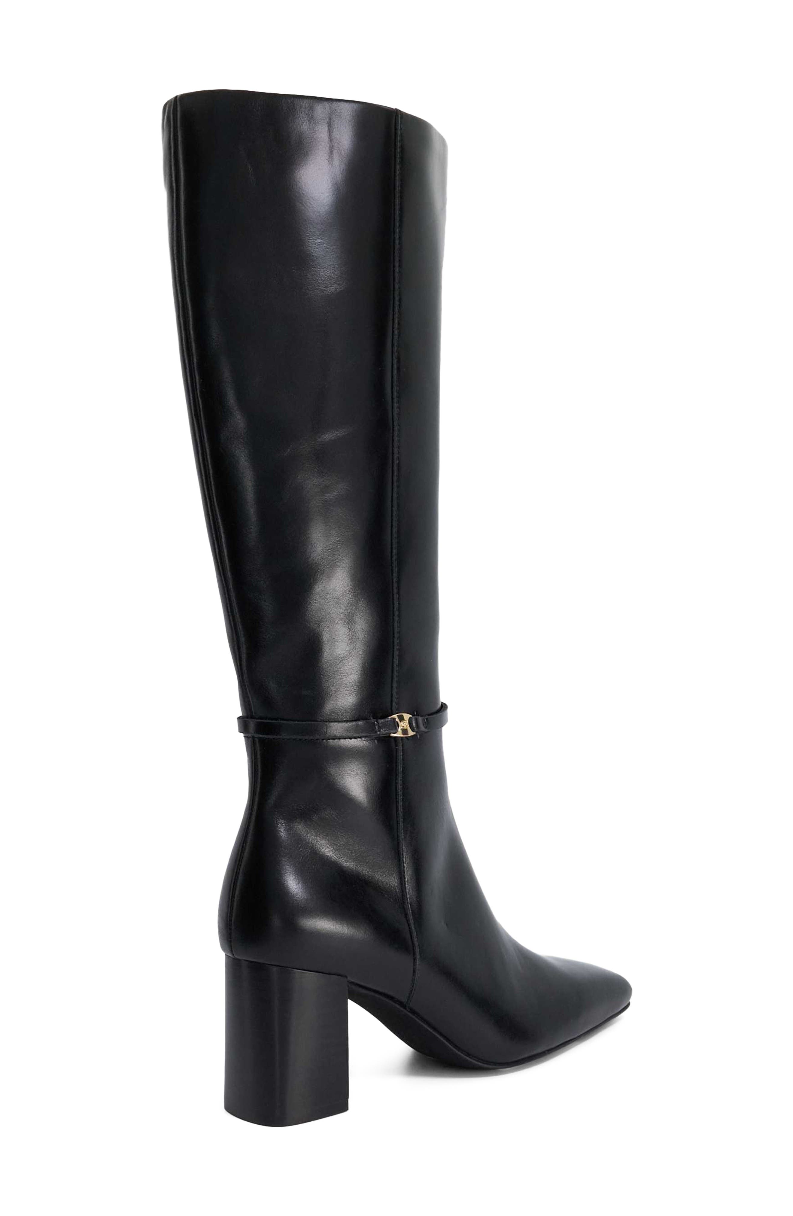 Salssa Knee High Boot, Alternate, color, BLACK