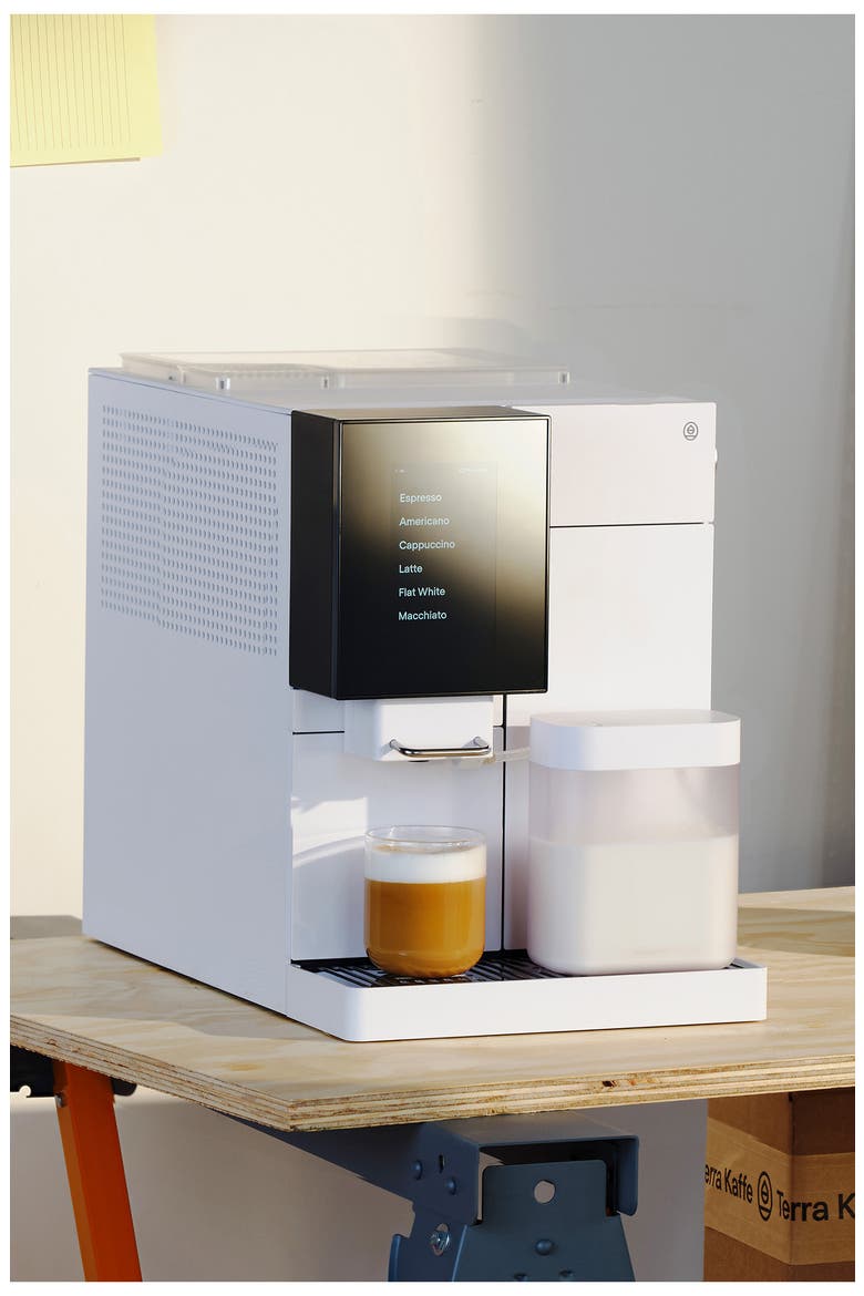 TK-02 Automatic Espresso Machine, Alternate, color, WHITE