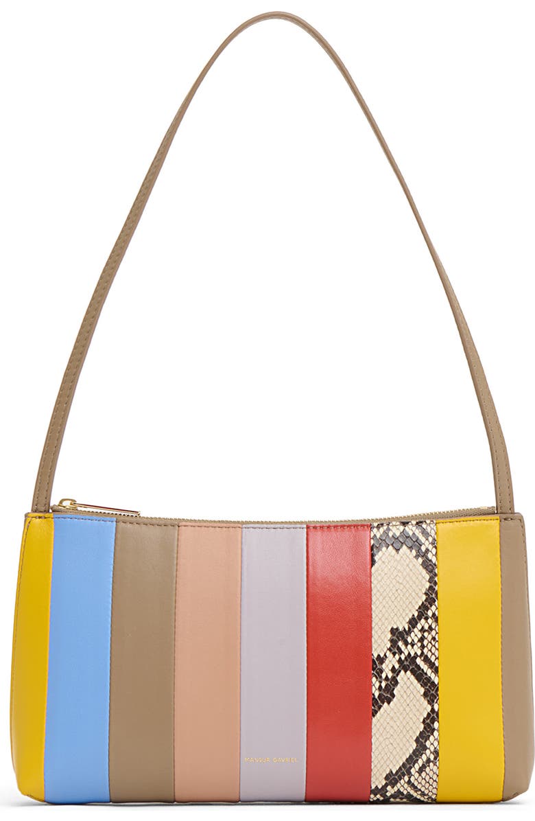 Mansur Gavriel Gaia Shoulder Bag, Main, color, Rainbow