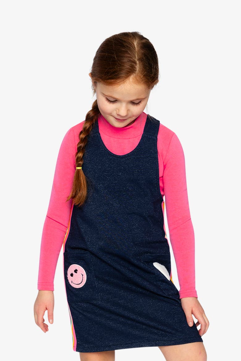 Brushed Rib Long Sleeve Layering Top, Alternate, color, Pink
