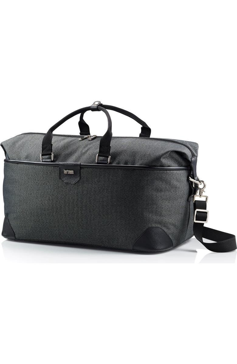 Hartmann 'Luxe' Herringbone Weekend Duffel, Main, color,