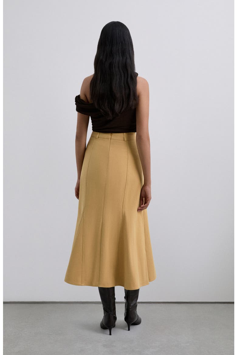 Mustill Skirt, Alternate, color, Mustard