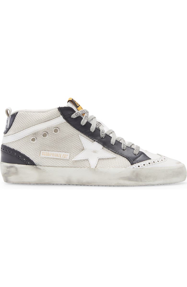 Golden Goose Mid Star Sneaker, Alternate, color,