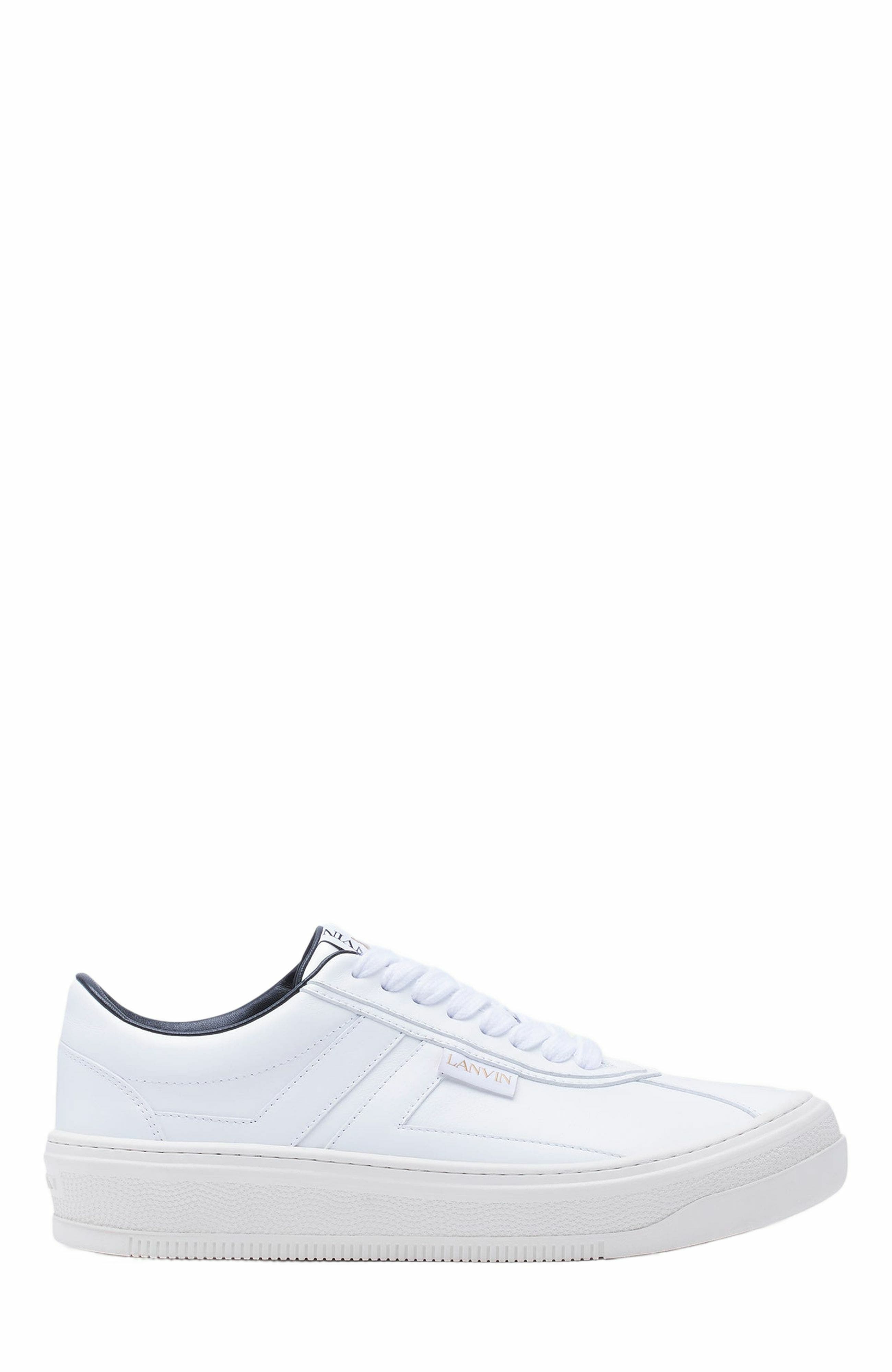 Lanvin Cash By Lanvin Sneakers In Leather, Main, color, 