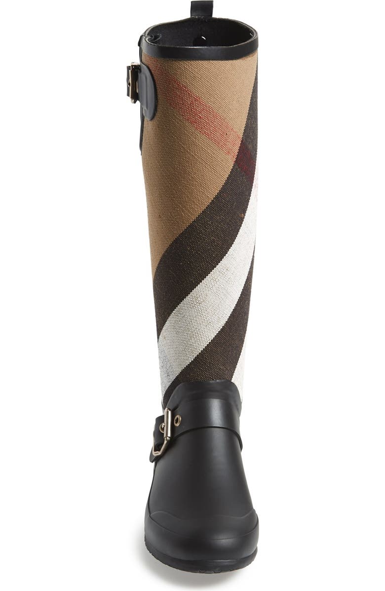 Burberry 'Birkback' Rain Boot, Alternate, color,