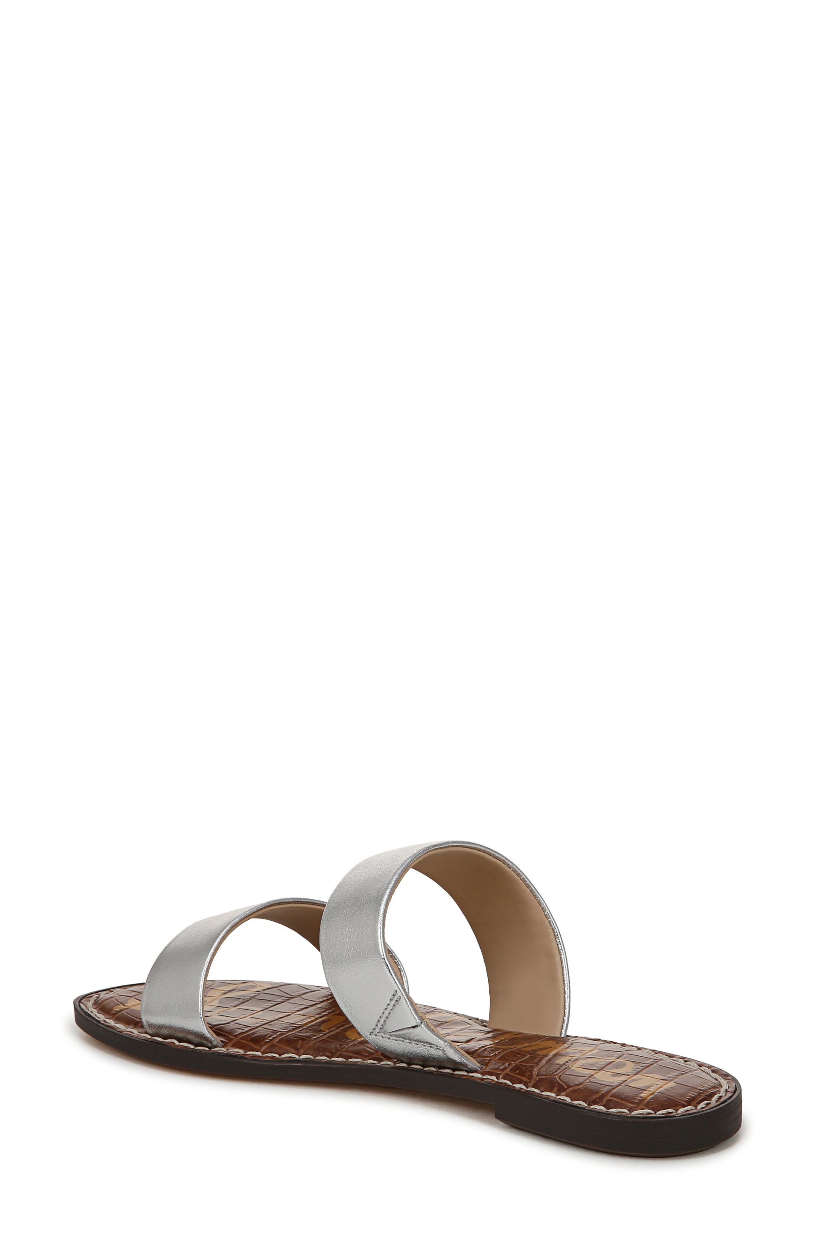 Sam Edelman Gala Slide Sandal, Alternate, color, Soft Silver