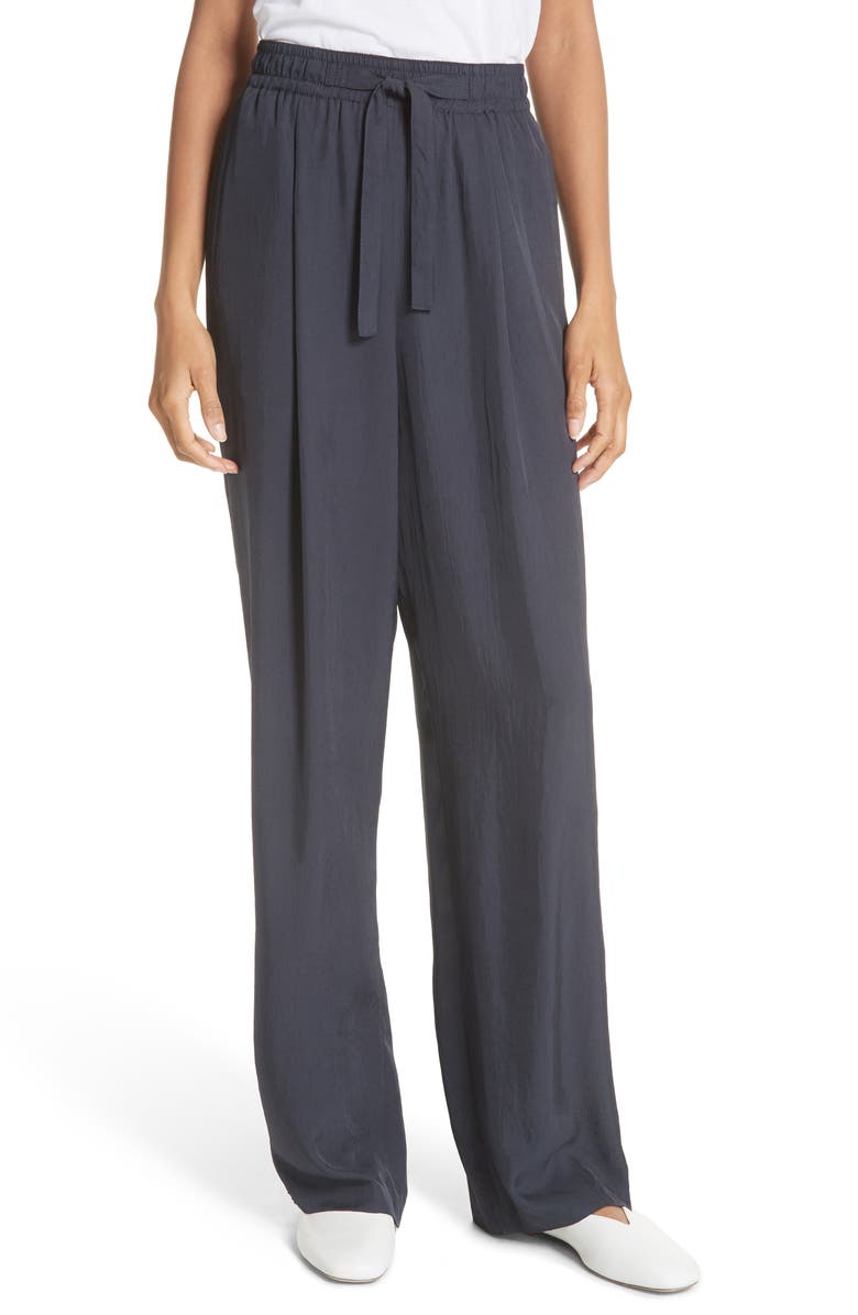 Vince Tie Front Wide Leg Pants, Main, color, 