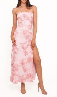 Petal & Pup Adriel Strapless Evening Gown