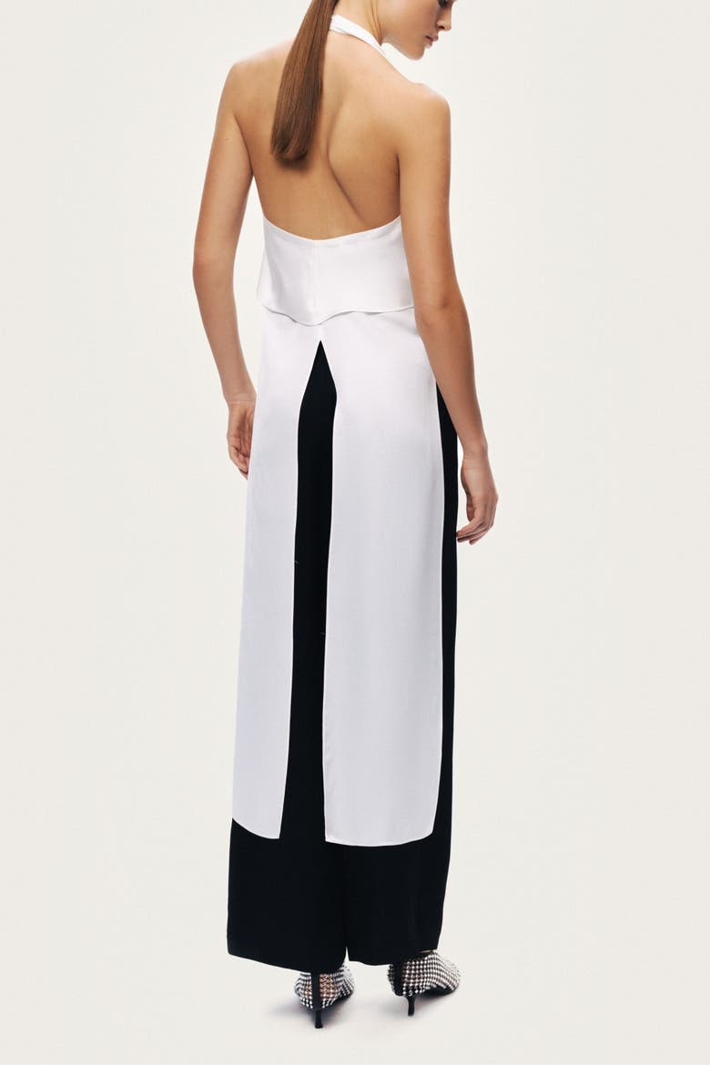 Layered Halter Blouse, Alternate, color, Ivory