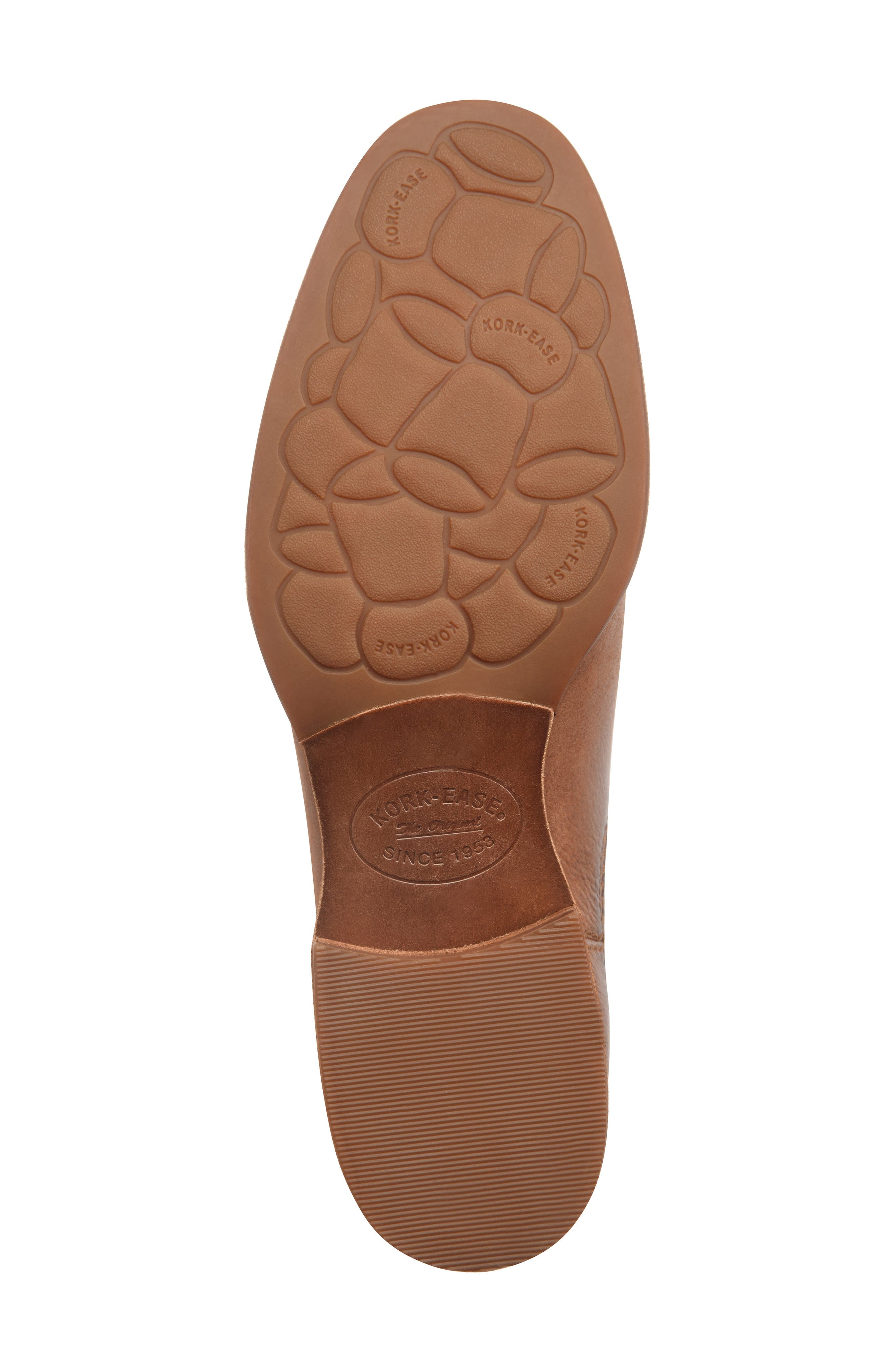 Kama Chelsea Boot, Alternate, color, BROWN LEATHER
