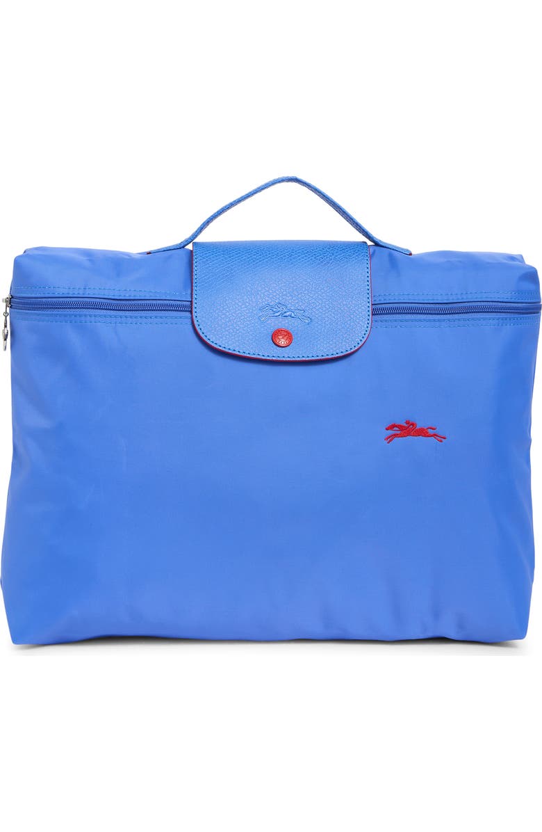 Longchamp Le Pilage Top Handle Document Holder Bag, Main, color, Myosotis