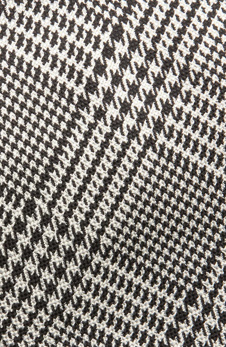 TOM FORD Houndstooth Check Mulberry Silk Tie, Alternate, color,