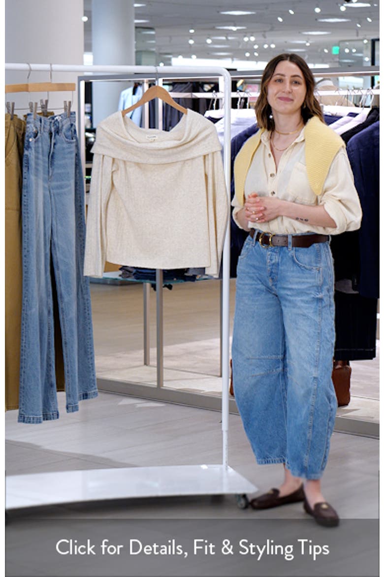 Off the Shoulder Sweater video