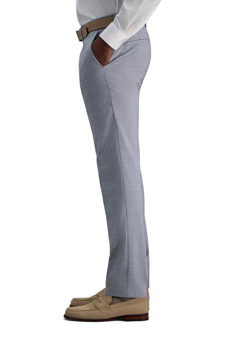Prince of Wales Stretch Plaid Trousers, Alternate, color, CORONET
