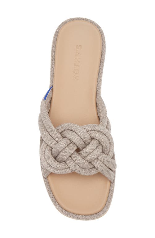 Rothys Rothy's The Summer Sandal In Silver