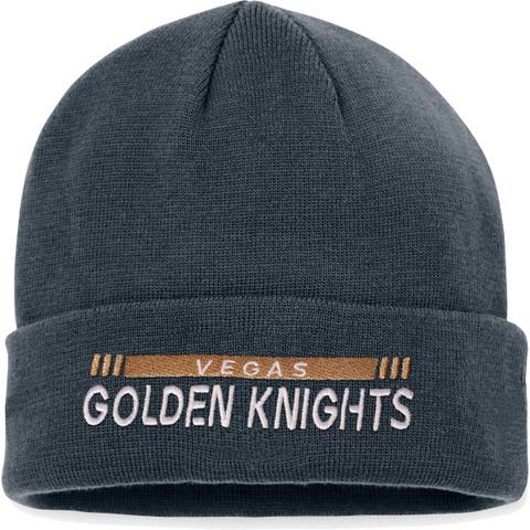 Men's Fanatics Branded Black Vegas Golden Knights Authentic Pro Rink Cuffed Knit Hat