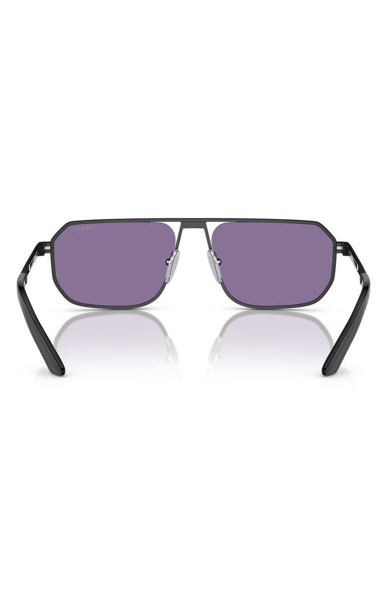 Prada 59mm Pillow Sunglasses, Alternate, color, 