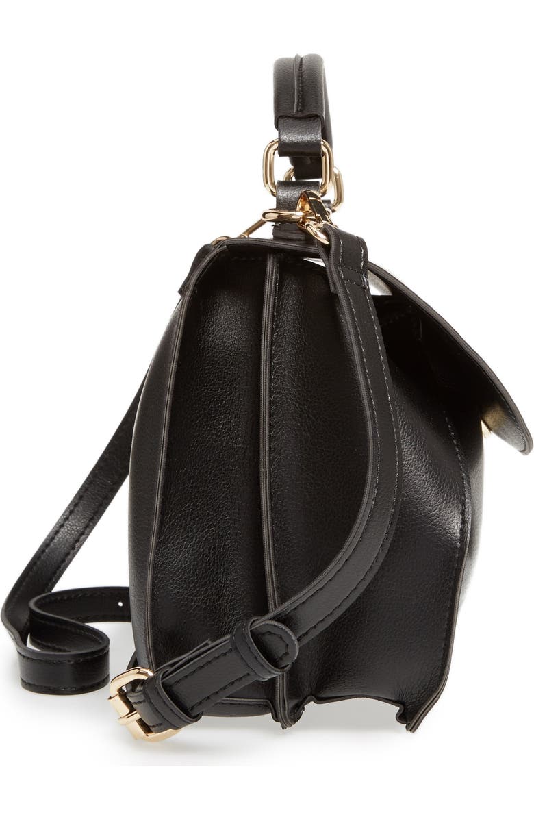 Sole Society Izzy Faux Leather Top Handle Satchel, Alternate, color,