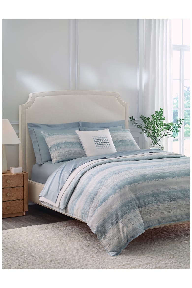 Brillanti Cotton Sateen Standard Sham, Alternate, color, SKY