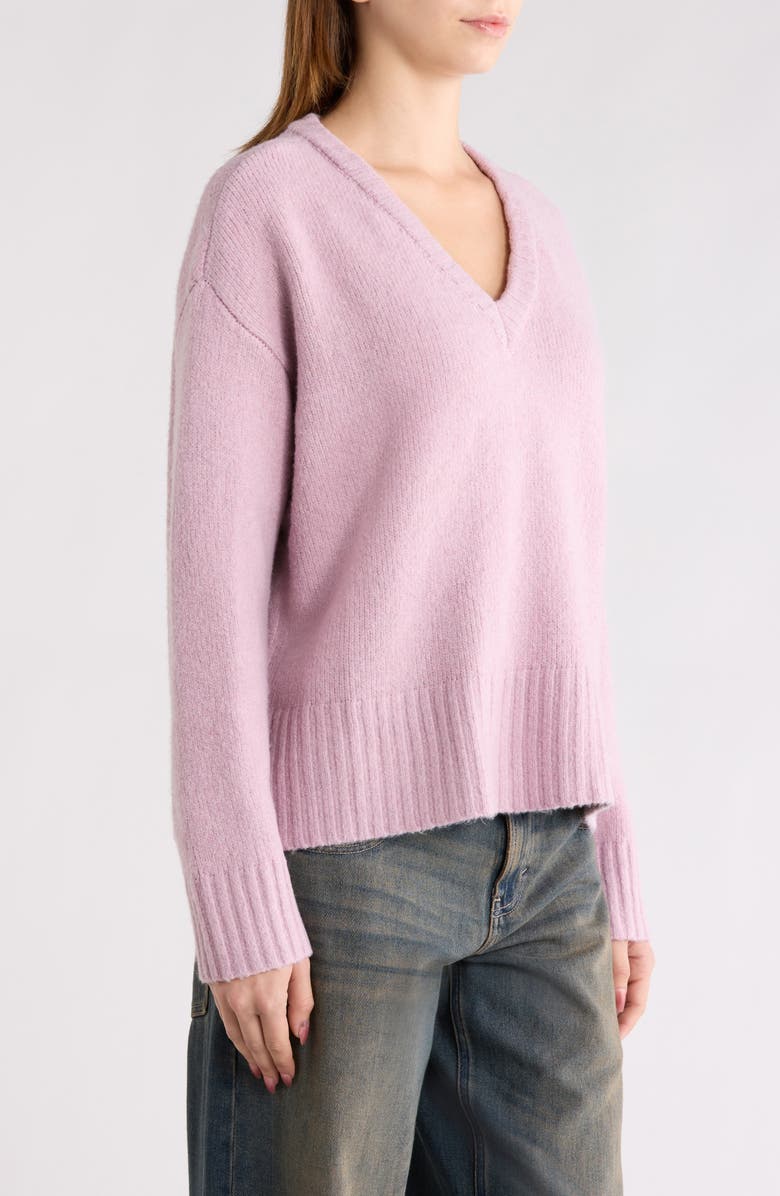 PacSun Elin Relaxed Fit Sweater, Alternate, color, Light Pink